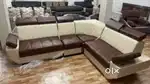 NEW DOUBLE COLOUR L  HEADREST MODEL SOFA AVAILABLE AT ZAM ZAM FURNITUR