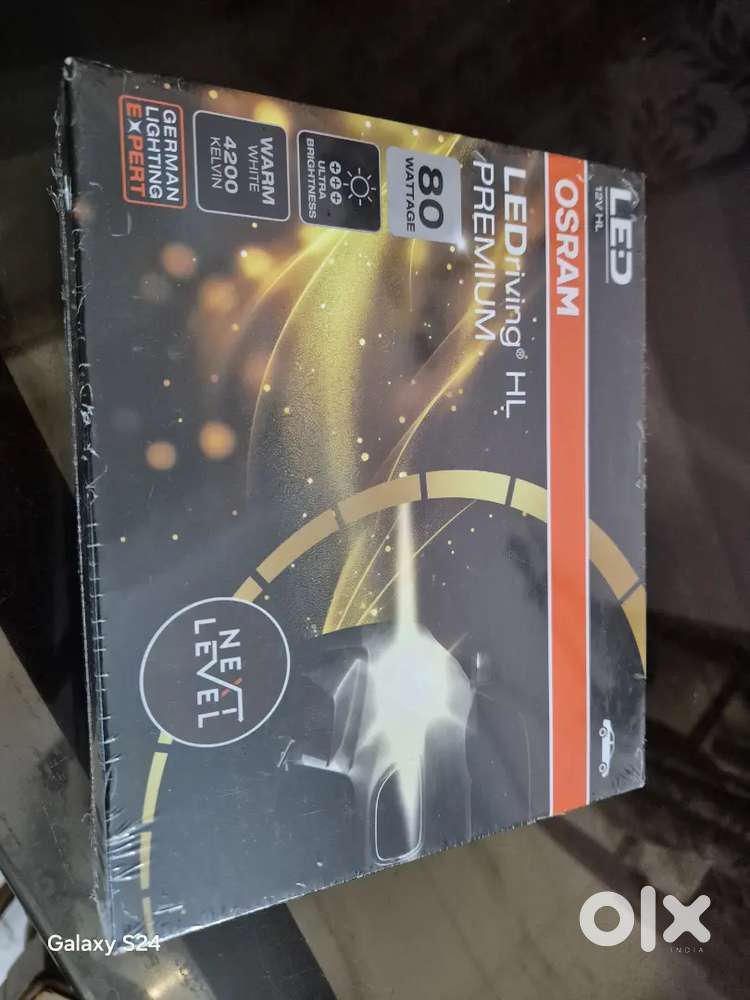 New sealed pack H4 Osram 80w warm LED