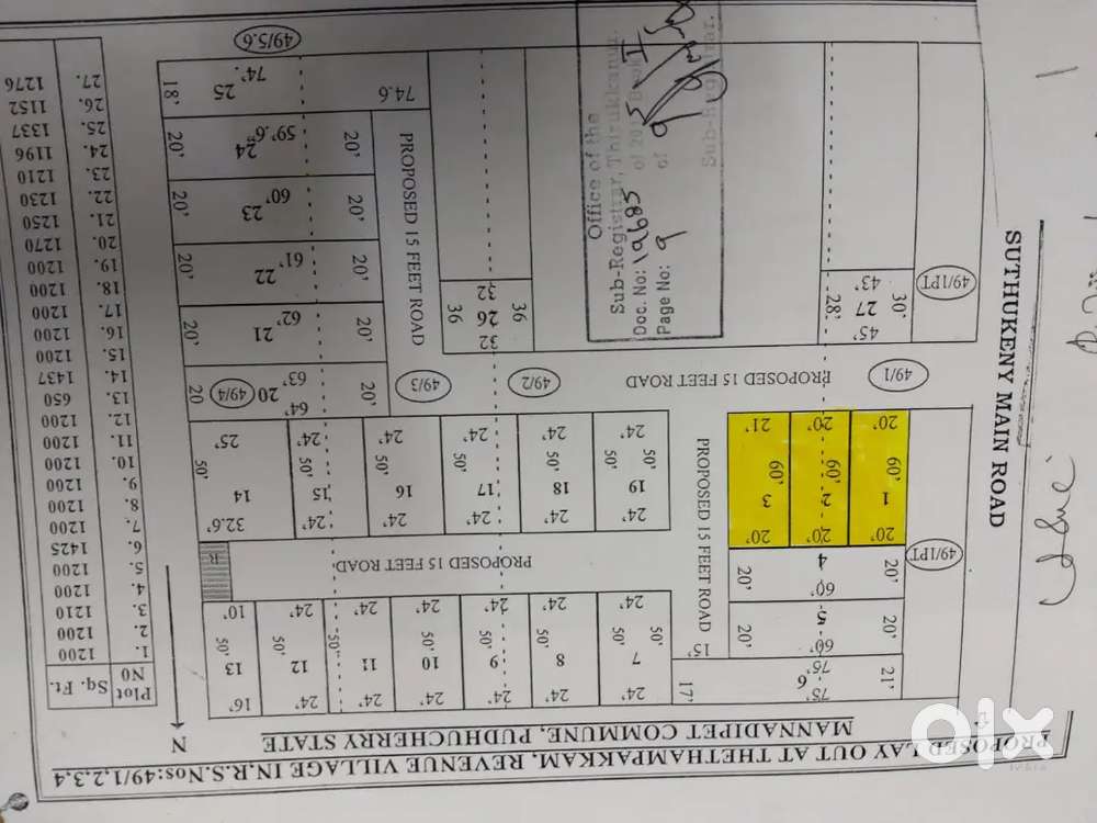 Thethampakkam Revenue Village,Kumarapalayam Village,