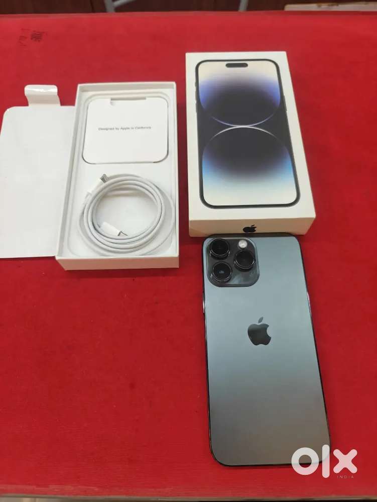 14 PRO 512 GB FULL KIT NEAT CONDITION BATTERY 78