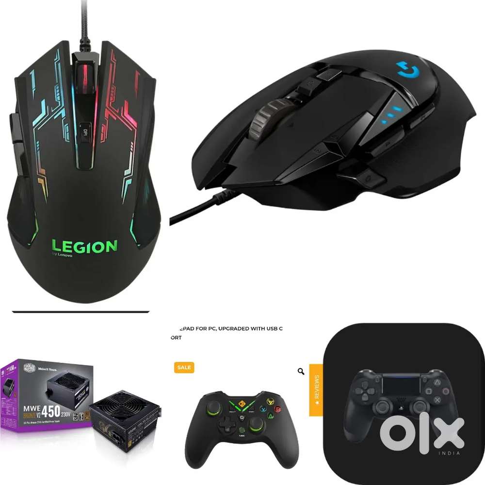 Graphics Card, Psu, Controller, mouse