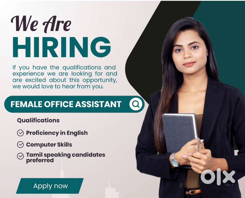 Female office assistant wanted