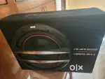 Pioneer 1300W woofer & Blaupunkt Amplifier