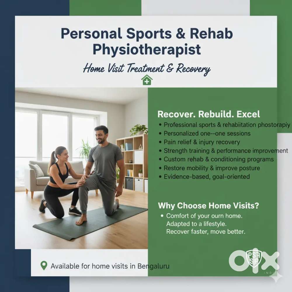 Rehab & Performance Training by Certified Sports Physiotherapist