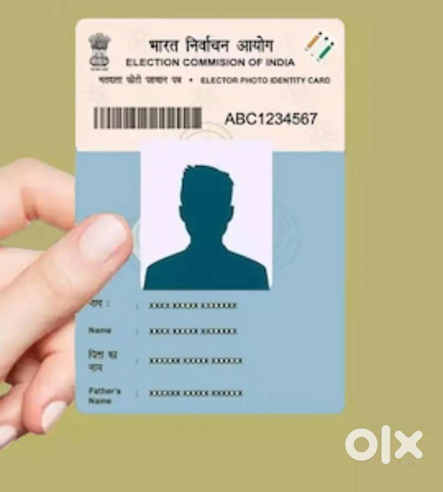 Correction votar id card