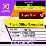 Front Office Executive - [398703]