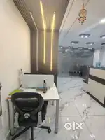 800 sqft Lavish furnished office 2 Boss Cabin Workstations on Rent