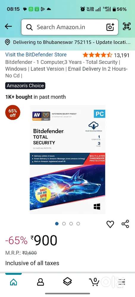 Antivirus for computer and laptops