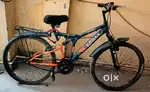 K40 Kross Cycle with Gel Pad seat cover and lock