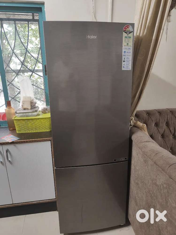 Hier fridge in mint condition 3 star 256 ltrs double door fridge