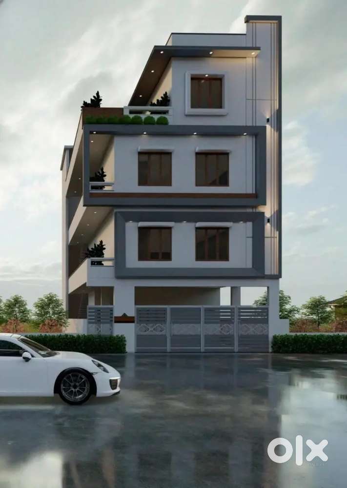 Semi furnished house