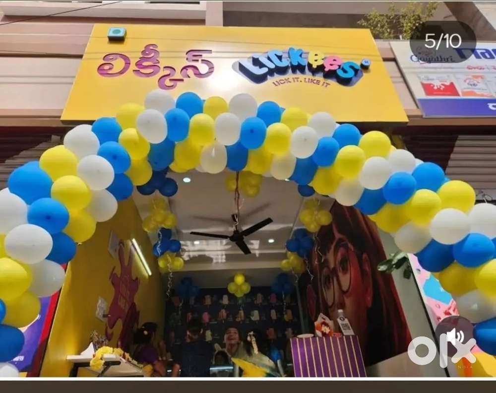 Lickees ice cream shop for sale