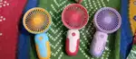 Garmi se rahat gift your new mini fan to your wife sons nd husband