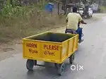 Bike trolley food cart 500kg loading capacity