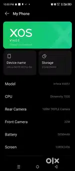 Note 40 pro 5g
