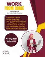 Data entry work ( part time work )