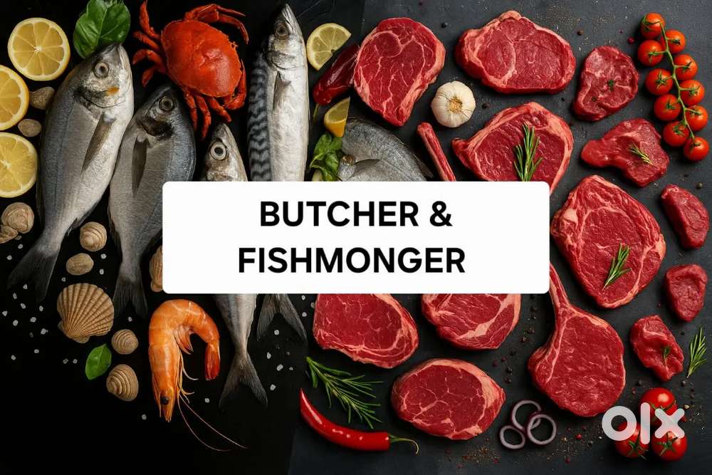 BUTCHER FISH CUTTING & MEAT CUTTING