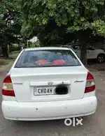 White Accent Executive  car