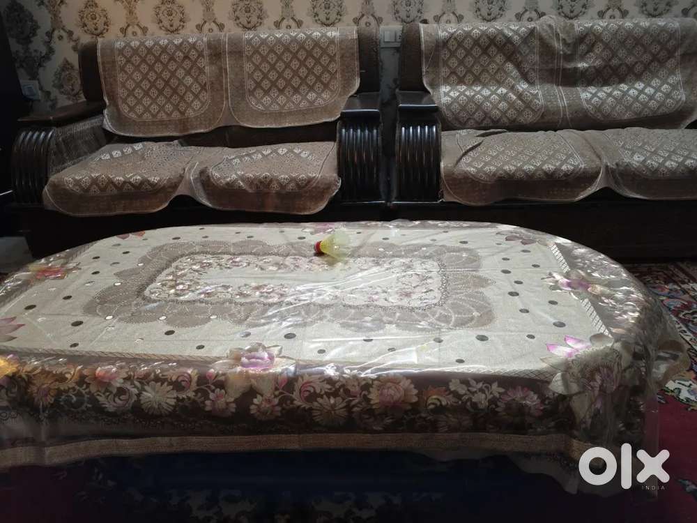 2-2-2 seater sofa with centre table.