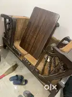 Wooden sofa set  2 chairs ek sofa set,7000