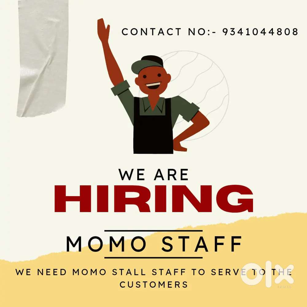 Need Staff For Momo Stall