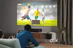Buy 300Inch 4K Projector Watch TV Movies Cricket Indoor Outdoor Screen