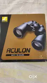 NIKON Aculon A211 10-22x50 Binoculars (50 mm, Black)
