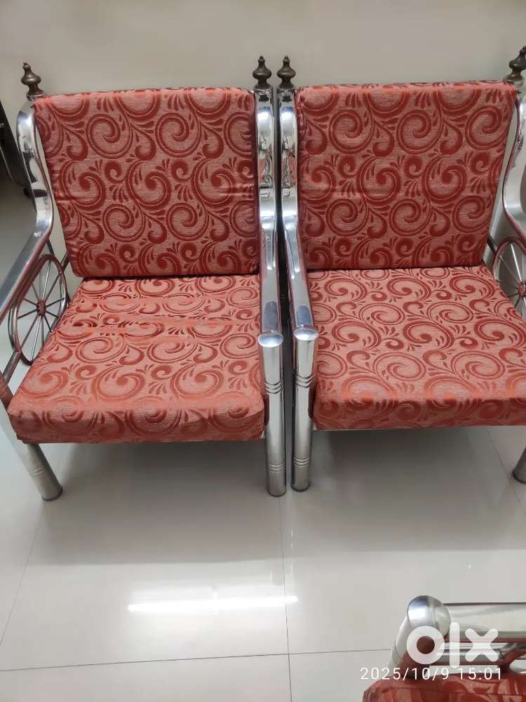 10 pc cushions only for stainless steel sofa