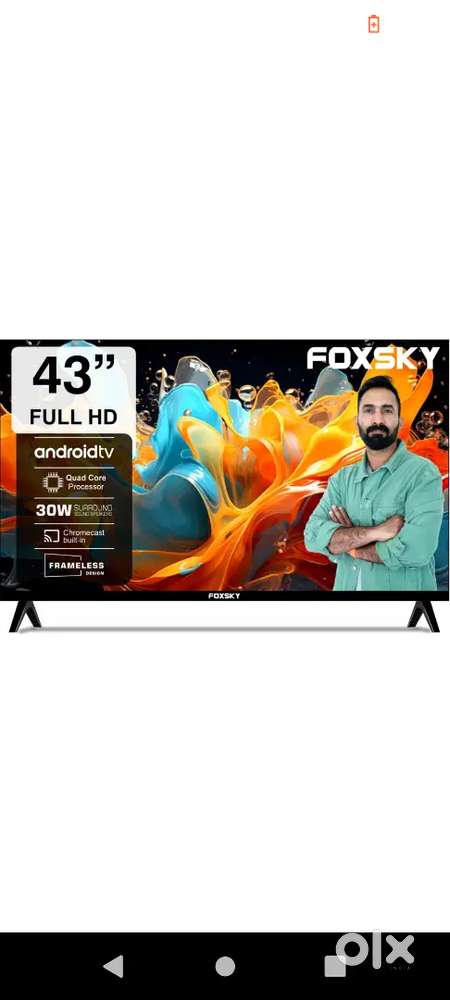 43 inch LED smart TV foxsky