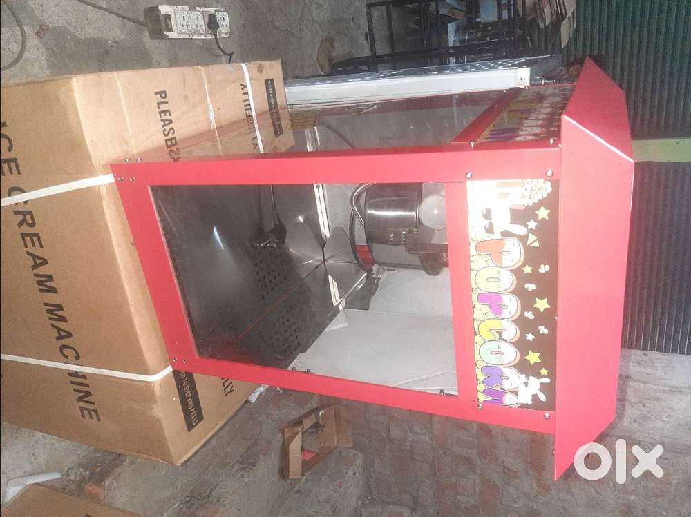 Popcorn Machine and cotton Candy  Available