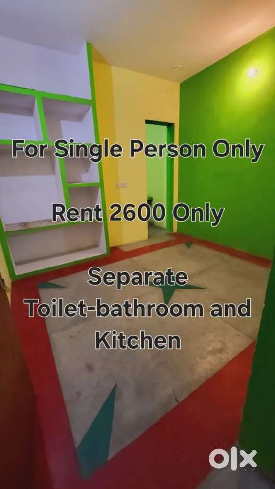 Room, kitchen and washroom on 2nd Floor with Balcony