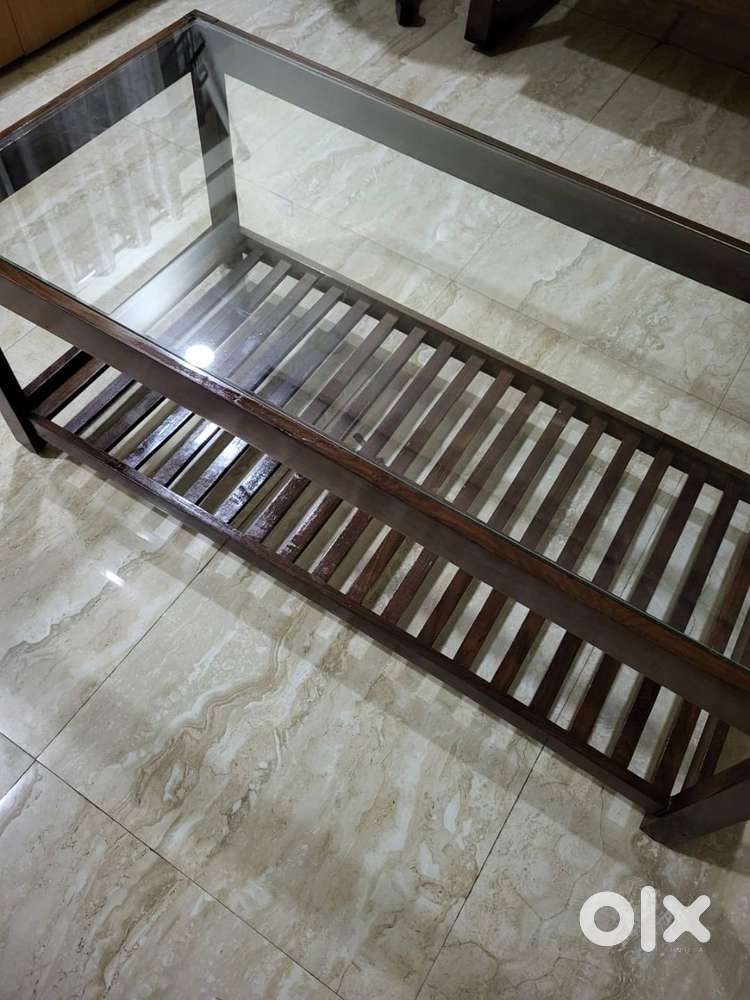 Rosewood Book shelf and centre table