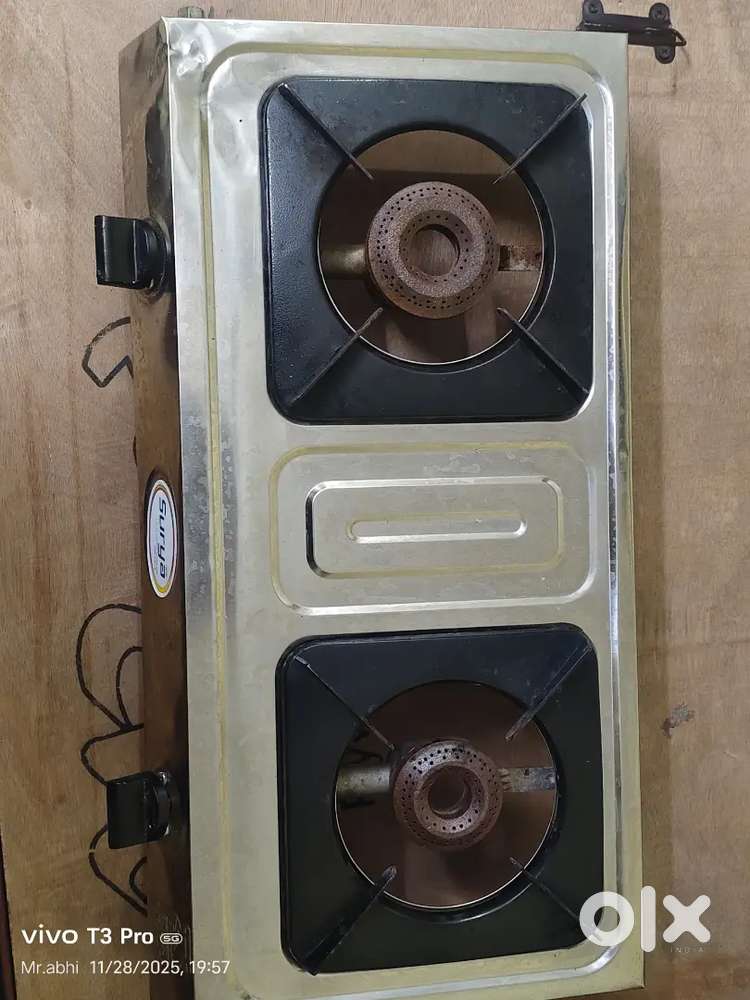 Surya Gas stove , gas chulha dubel