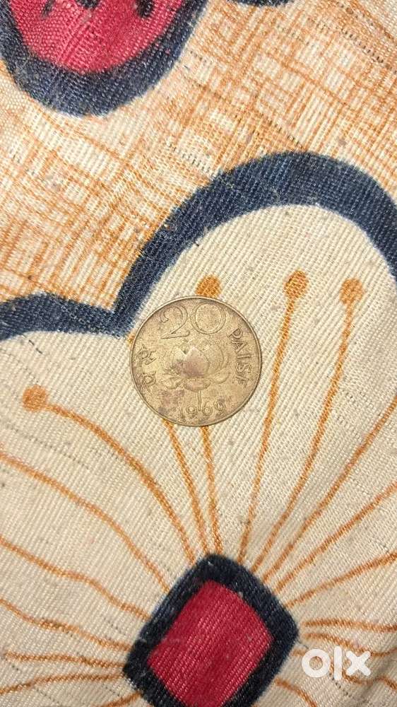 Republic India 1969 20 Paise