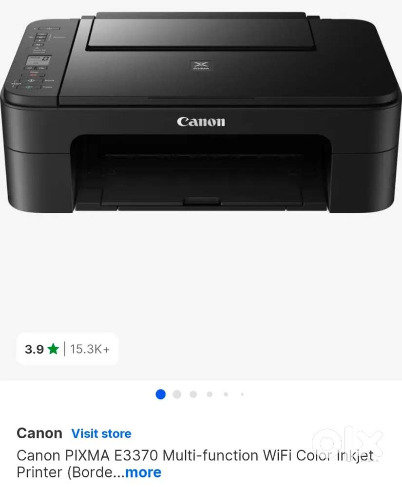 Canon PIXMA E3370 multi function colour inkjet printer