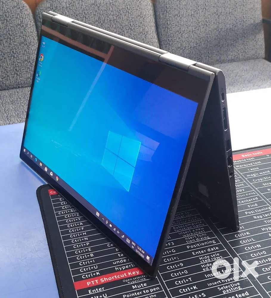 Lenovo ThinkPad X1 Yoga Gen5 2-in-1 convertible laptop with 360D 4k