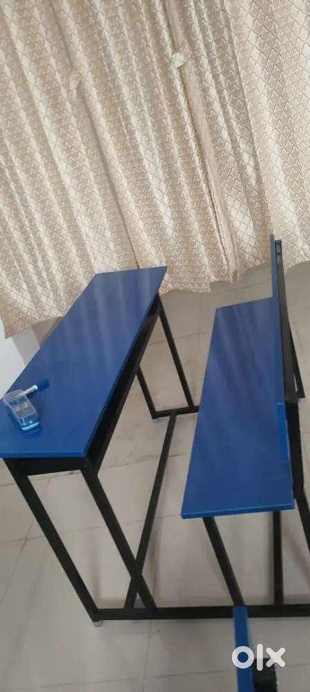 School benches and sealing fans