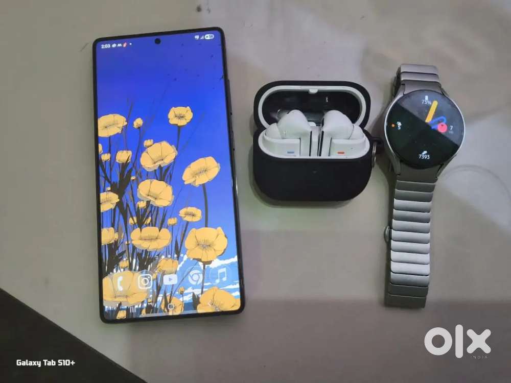 Samsung s25 ultra, Samsung buds 3 pro, Galaxy watch 6 lte 46mm