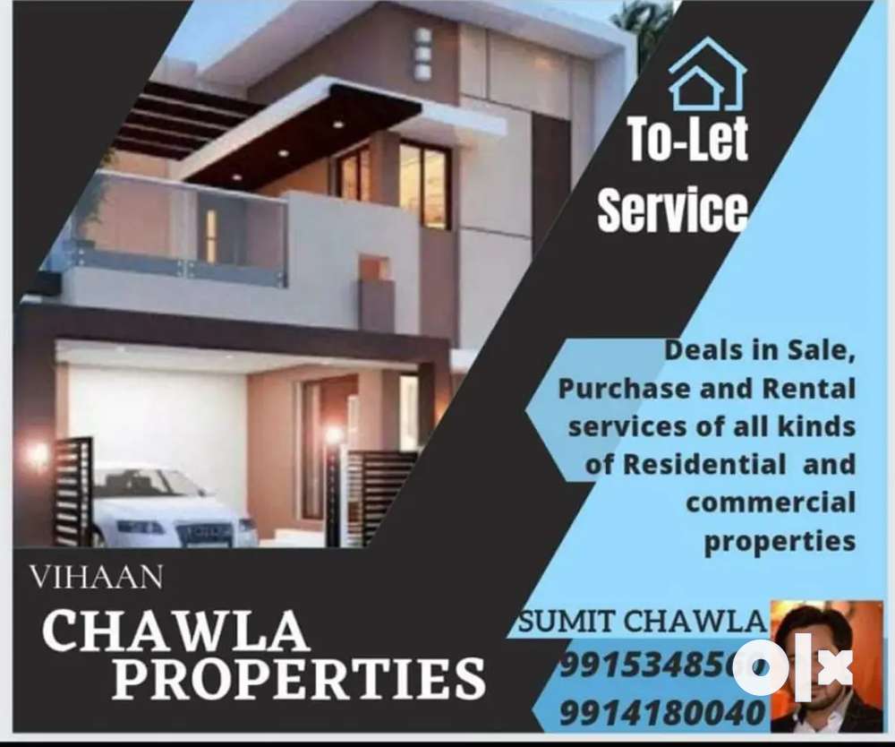 2bhk first floor owner free house at dugri phase 2.