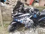 Well maintained bike good condition.also full body vinyl wrapping done