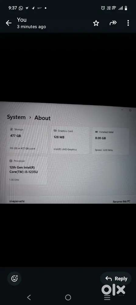 Good laptop not using