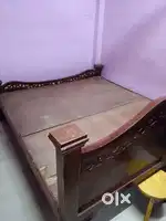 Wooden cot