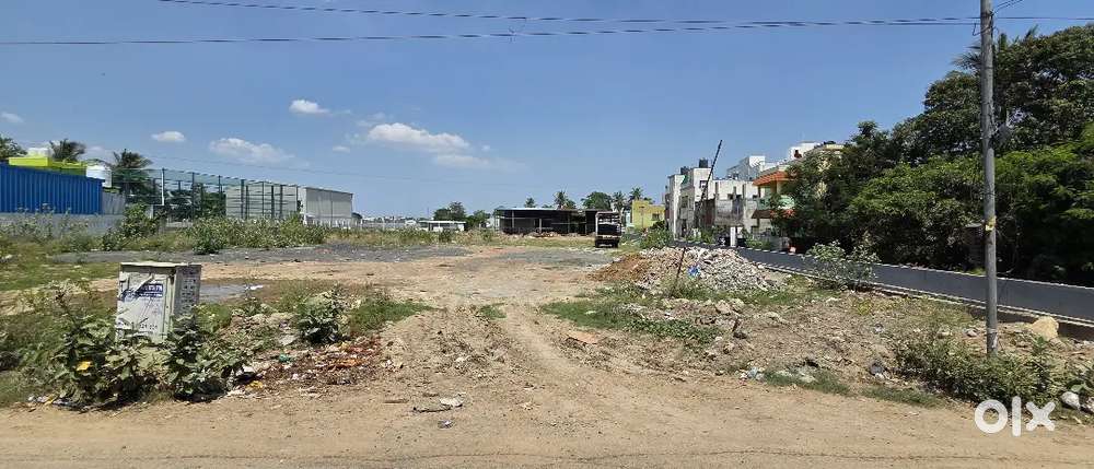 43000 SQ FT LAND RENTAL AVAILABLE OFF VELACHERY TO  TAMBARAM MAIN ROAD