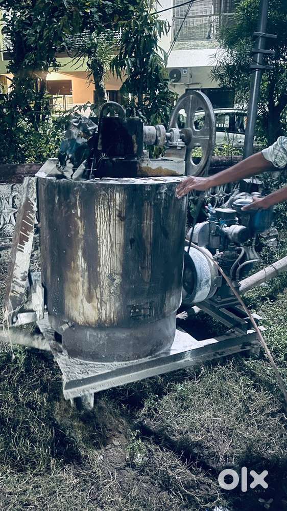 Boiler road marking with machine and die
