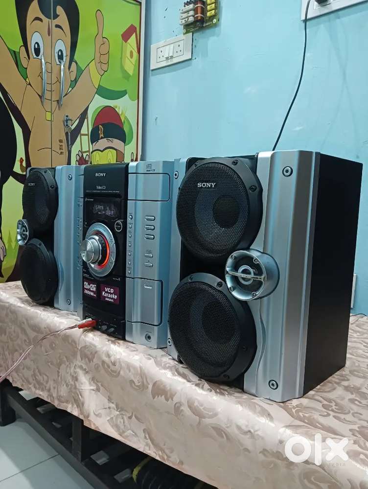 Sony Music System Model No.HCD-RV22 Aux,Fm,Cassette Working 6000 Fixed