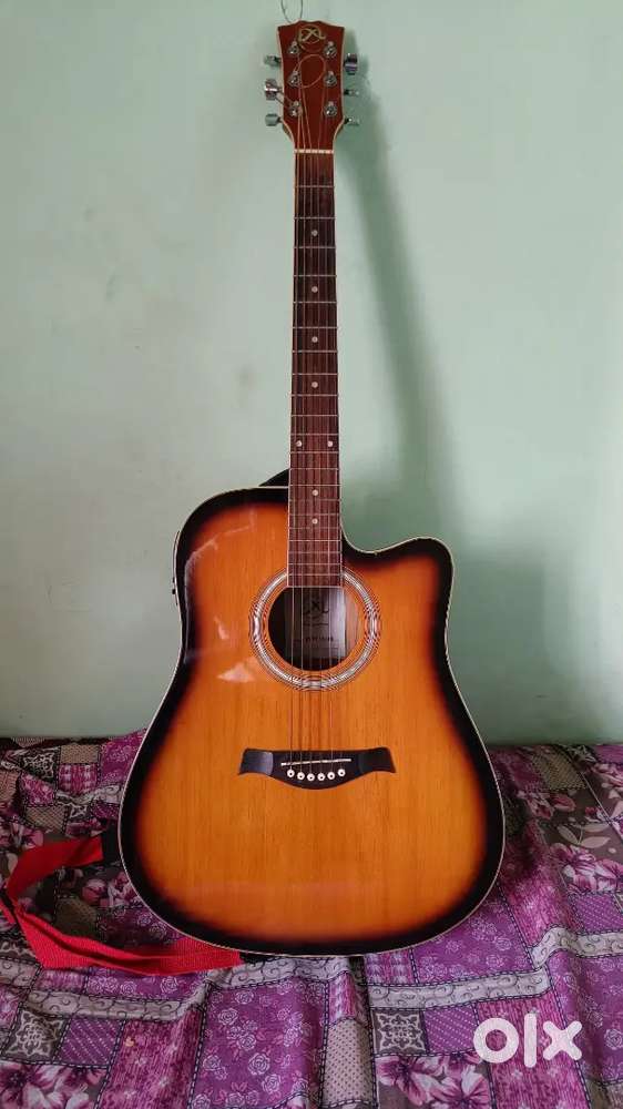 EXL Semi acuastic guitar.