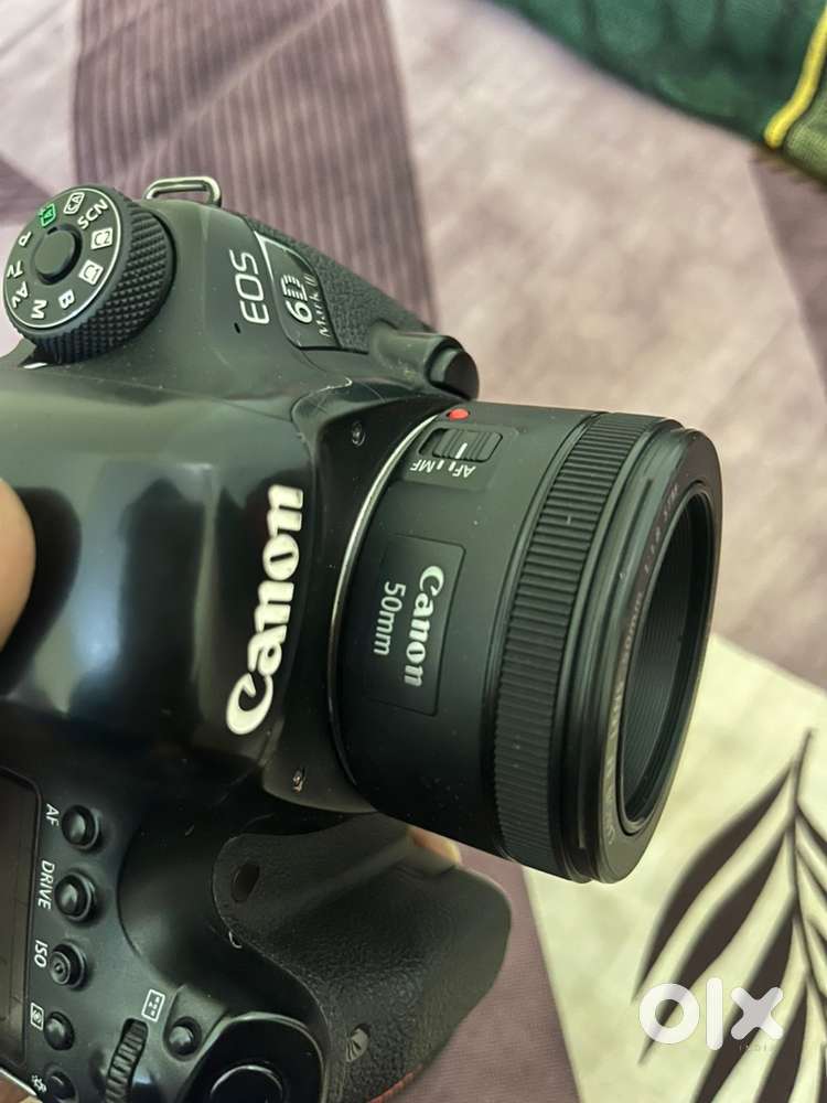 Canon 6d mark 2 with 50mm 1.8 STM lens