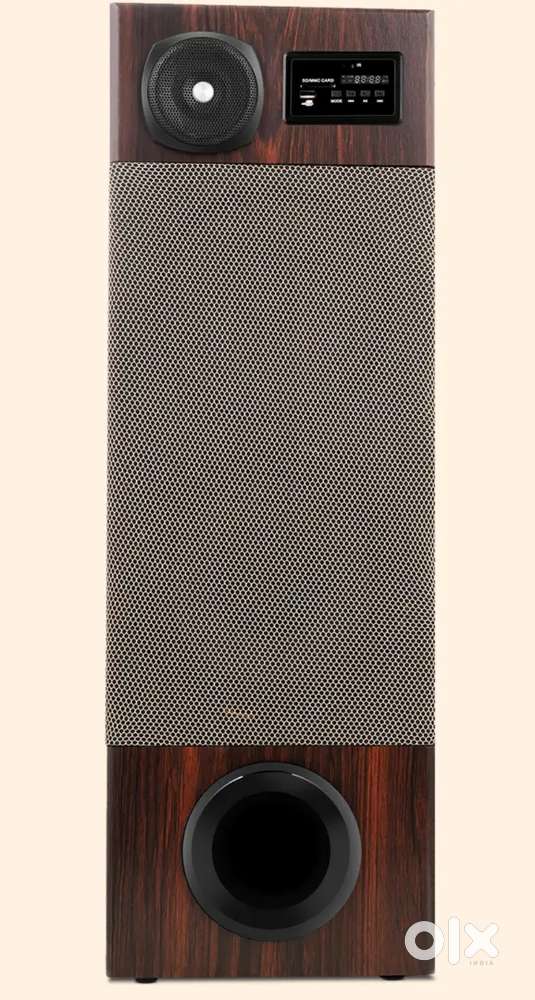 Obage speaker with heavy bas