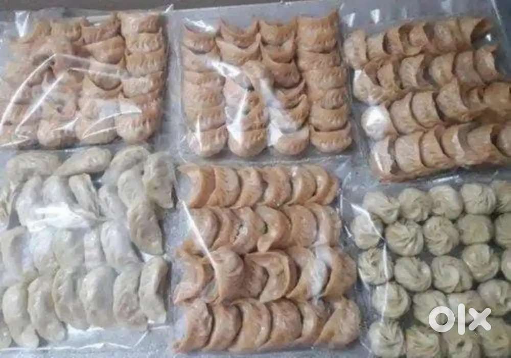 Frozen fresh Momos selling