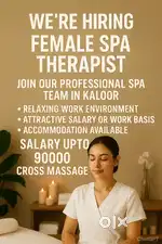 female massage terapist